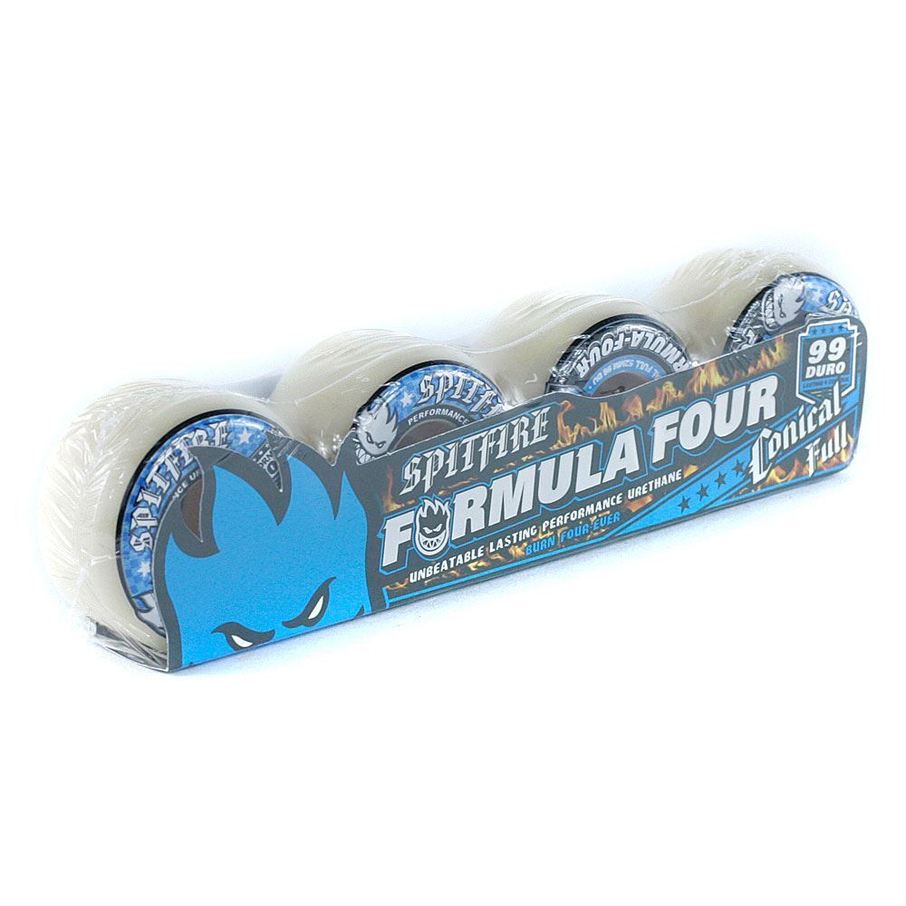 Spitfire Formula Four Skateboard Wheels Conical Full 99DU Natural